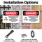 Signmission Rotating Auger Inside This Hopper Danger Sign, Plastic, 10in W x 7in L, 2PK OS-2PACK-DS-P-710-L-2437 - alternate 5